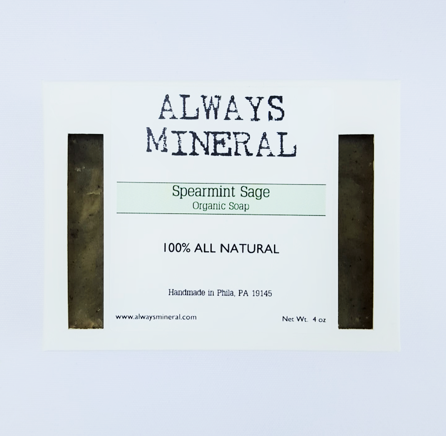 Organic Spearmint Sage Soap