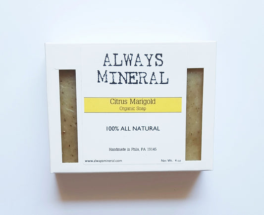 Organic Citrus Marigold Soap